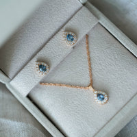 VINTAGE MINI DAMLA KOLYE & KÜPE SET