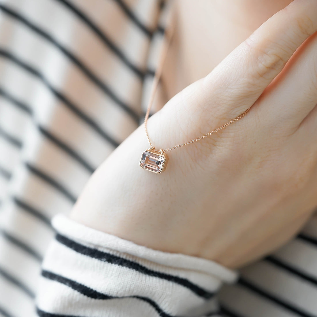 MONO MORGANITE KOLYE