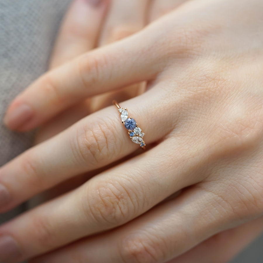 NIGHT SAFİR & PIRLANTA YÜZÜK