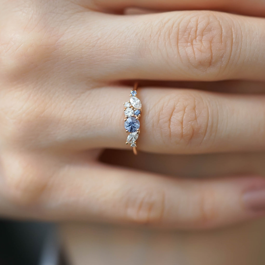 NIGHT SAFİR & PIRLANTA YÜZÜK