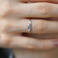 NIGHT SAFİR & PIRLANTA YÜZÜK