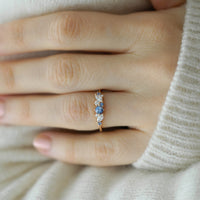 NIGHT SAFİR & PIRLANTA YÜZÜK