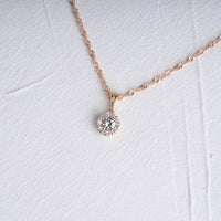 VINTAGE MINI - MINT SAFİR KOLYE