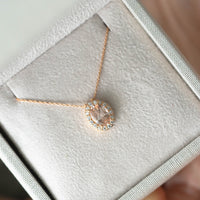VINTAGE MORGANITE KOLYE