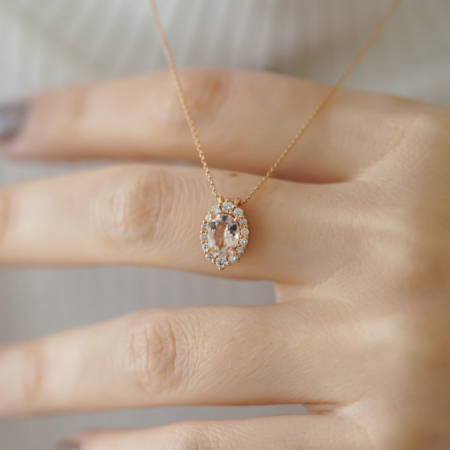 LOTUS MORGANITE KOLYE