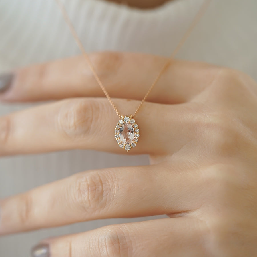 LOTUS MORGANITE KOLYE